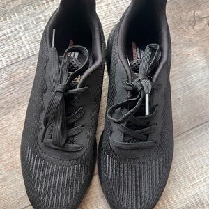 Skechers Black Athletic Bobs Memory Foam Shoes Size 6.5